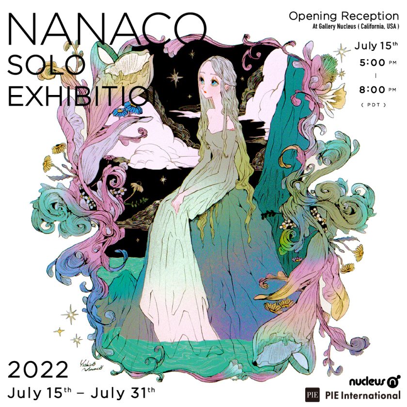 NANACO SOLO EXHIBITION is held at Gallery Nucleus USA